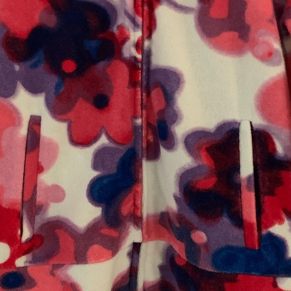 Juicy Couture woman’s track all over floral jacket size XS - Picture 2 of 8